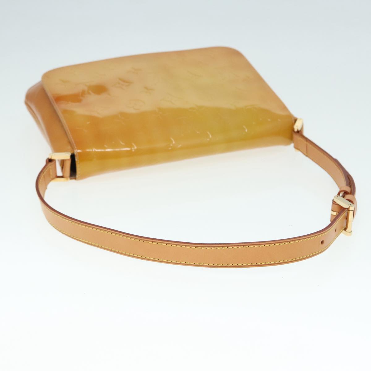 Louis Vuitton Thompson Street Yellow Patent Leather Shoulder Bag