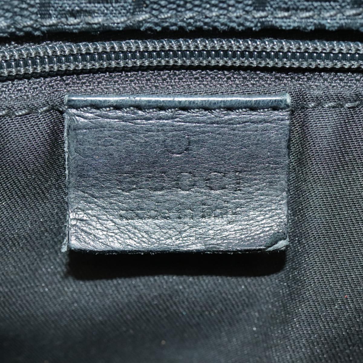 Gucci Abbey Black Leather Tote Bag