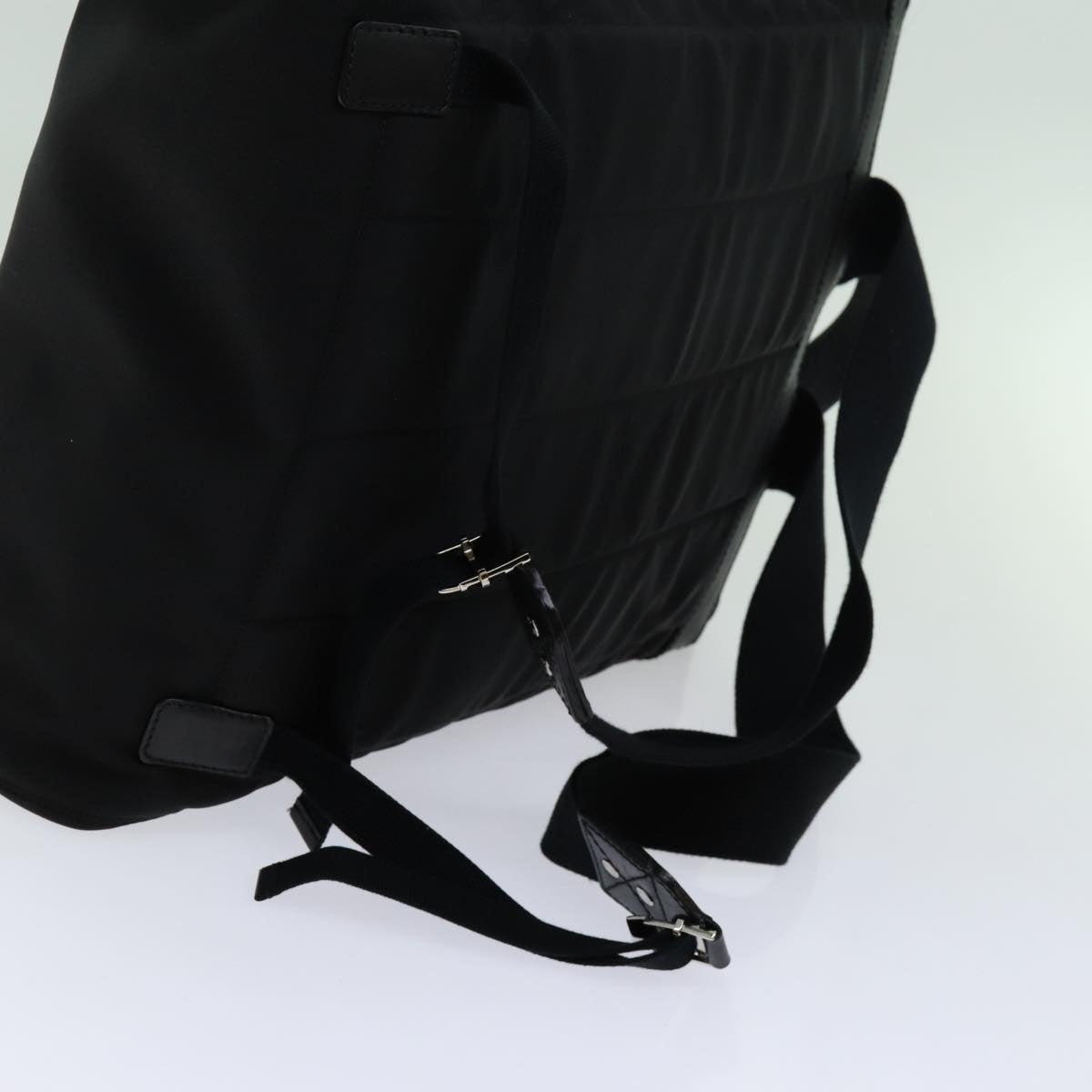 Gucci Sherry Black Synthetic Backpack Bag