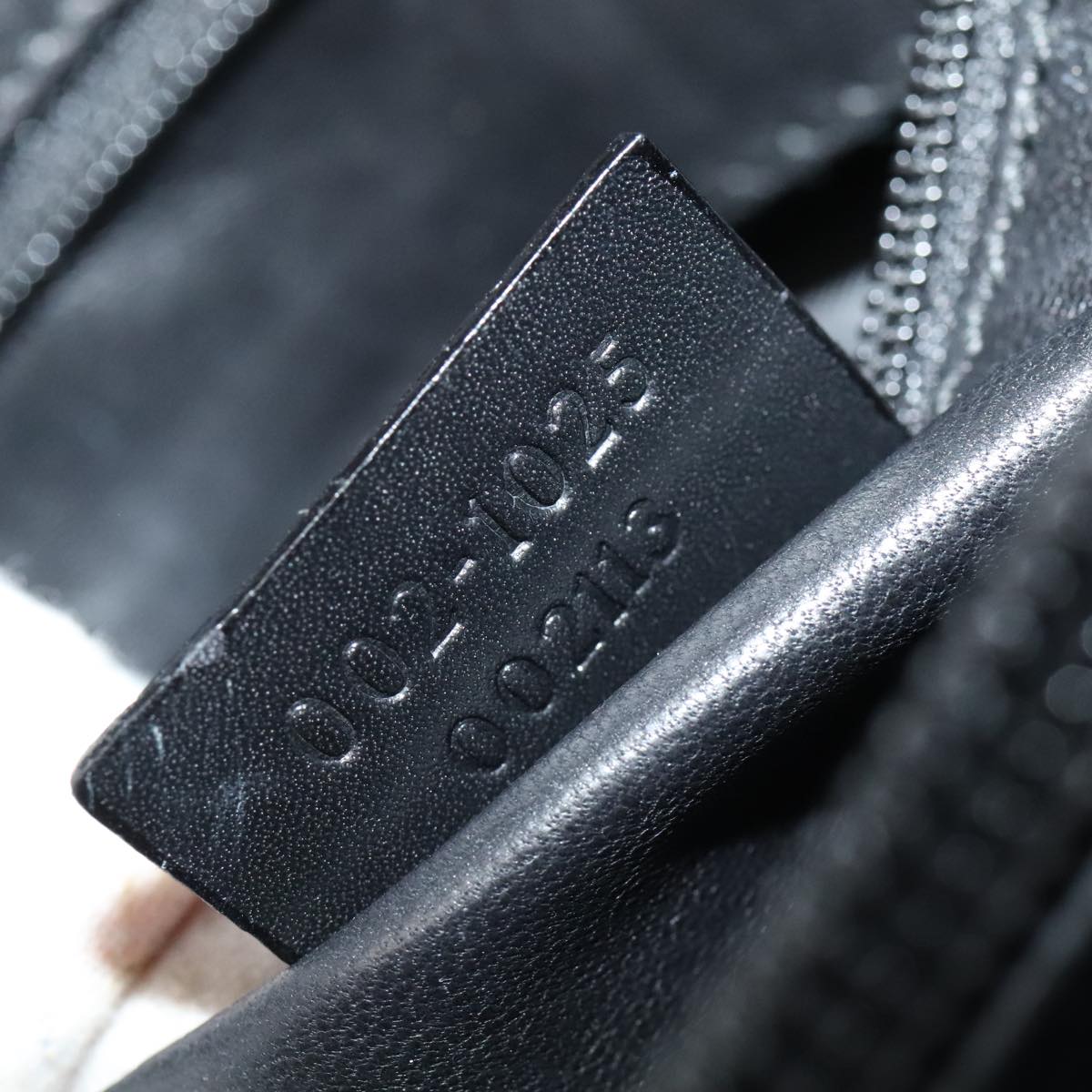 Gucci Black Leather Tote Bag