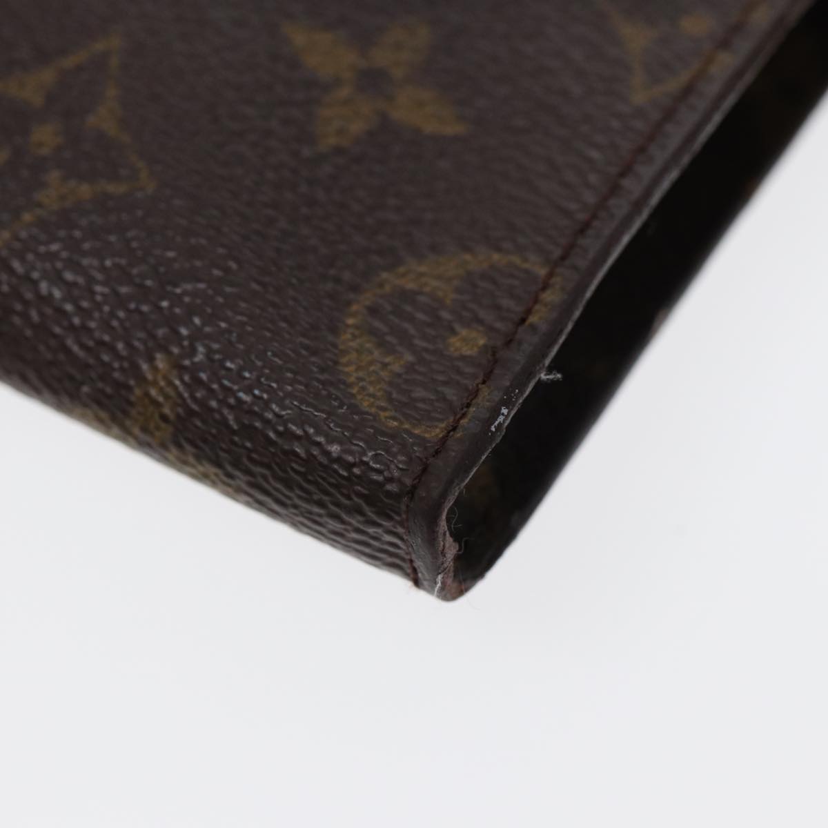 Louis Vuitton Bucket Pm Brown Canvas Clutch Bag