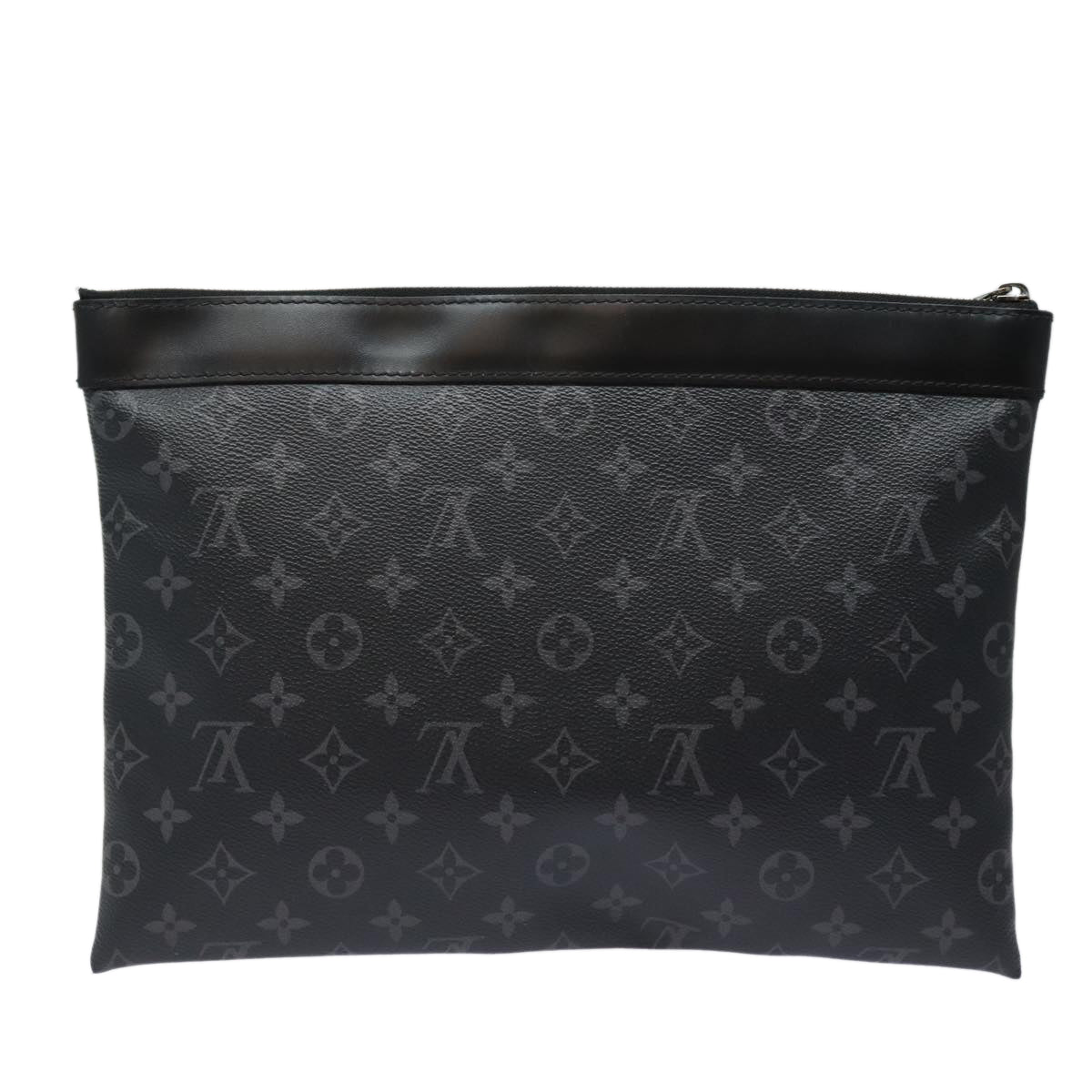 Louis Vuitton Discovery Black Canvas Clutch Bag