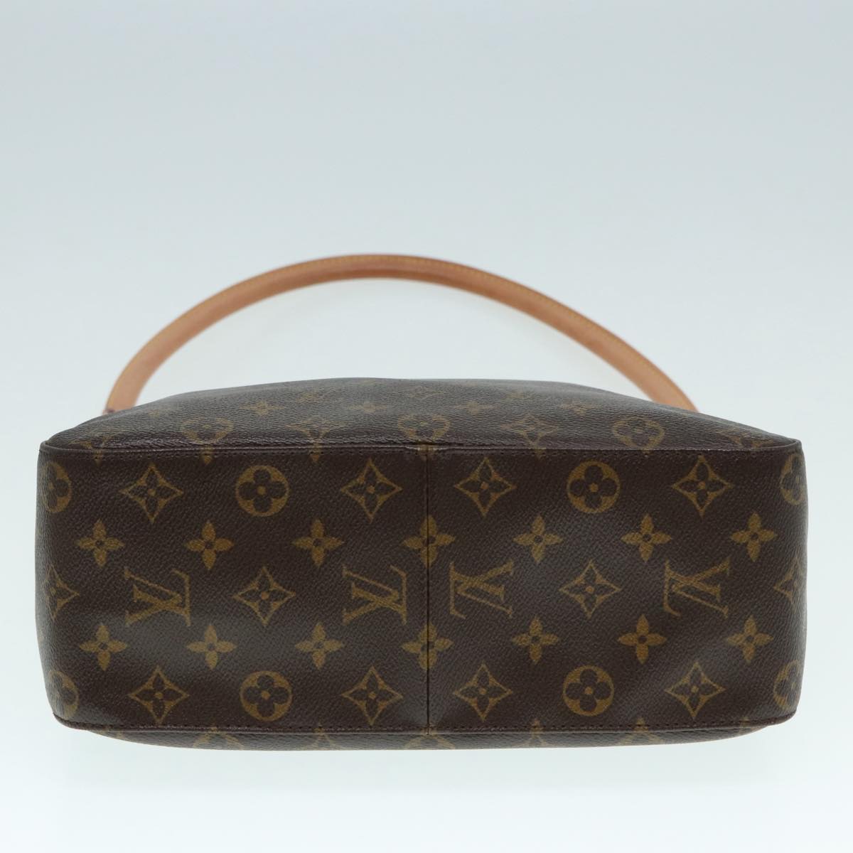 Louis Vuitton Looping Gm Brown Canvas Shoulder Bag