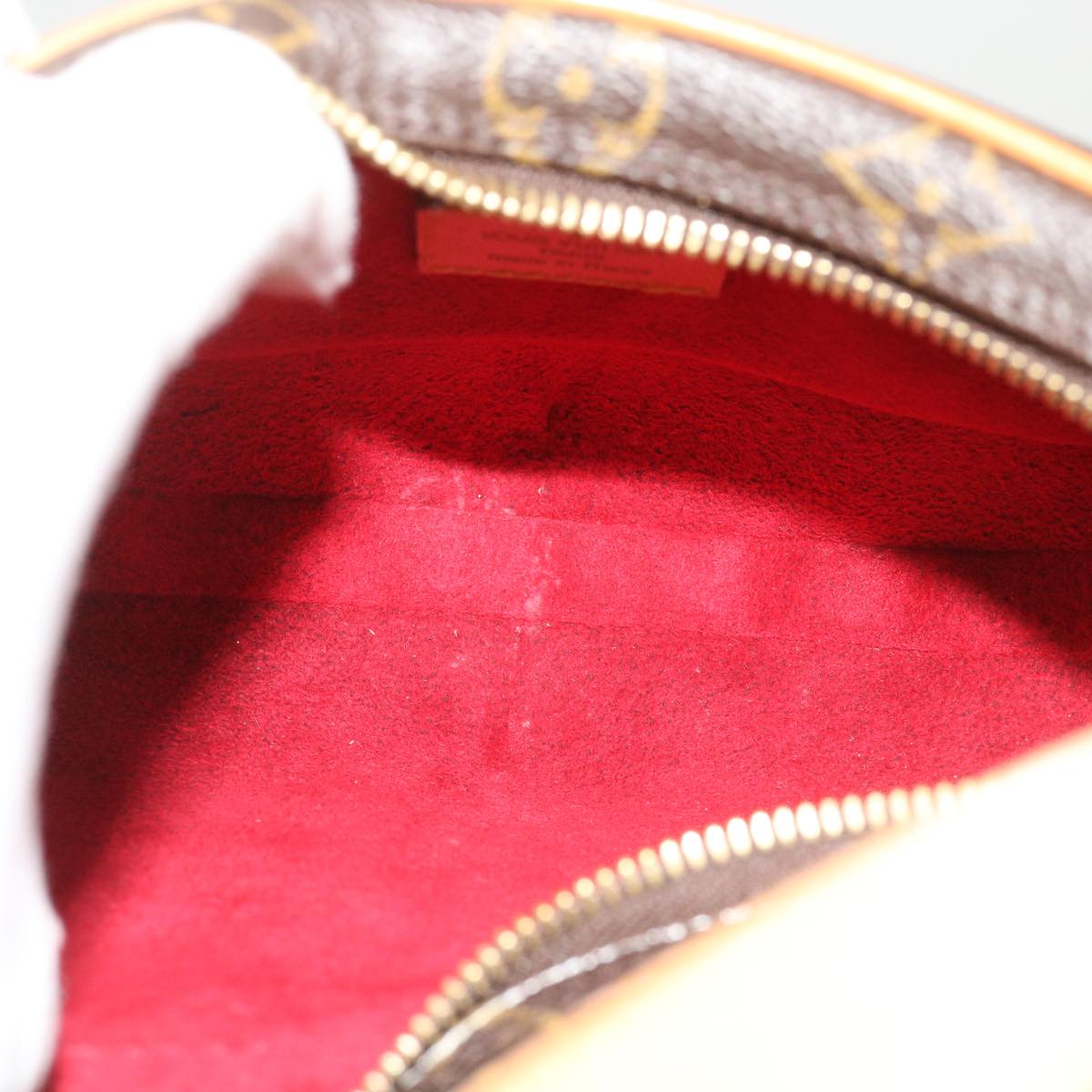 Louis Vuitton Croissant Brown Canvas Shoulder Bag