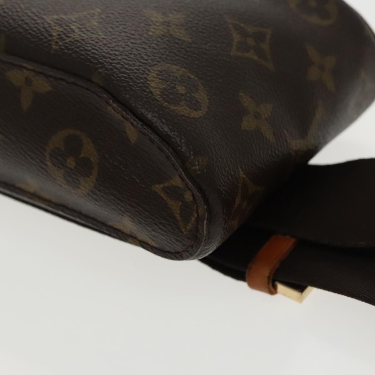 Louis Vuitton Geronimos Brown Canvas Shoulder Bag