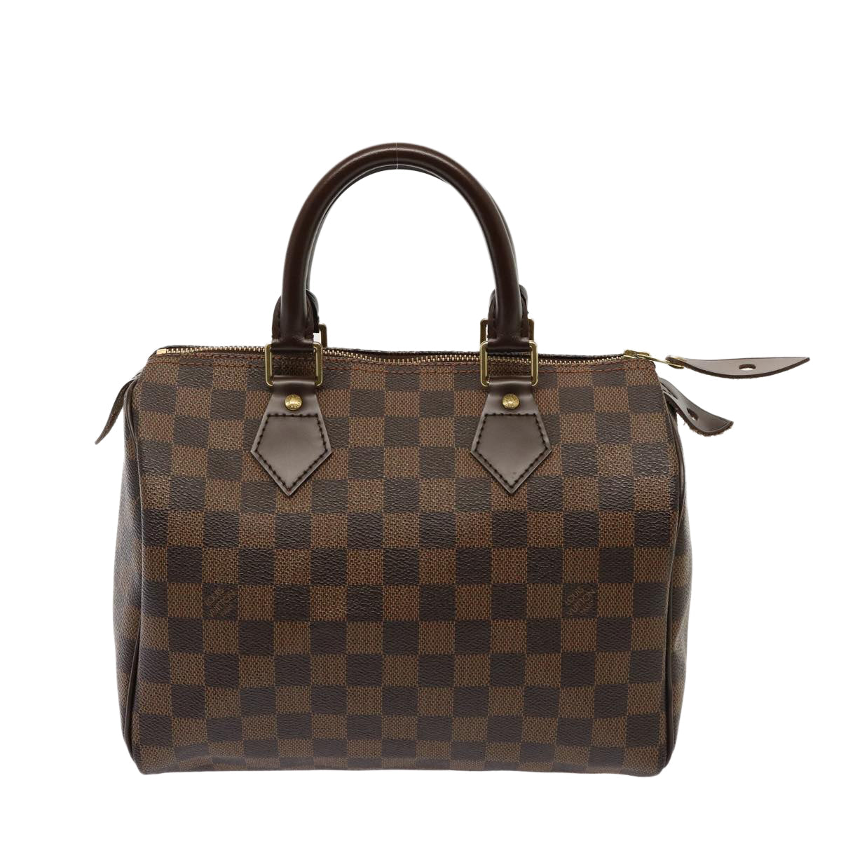 Louis Vuitton Speedy 25 Brown Canvas Handbag