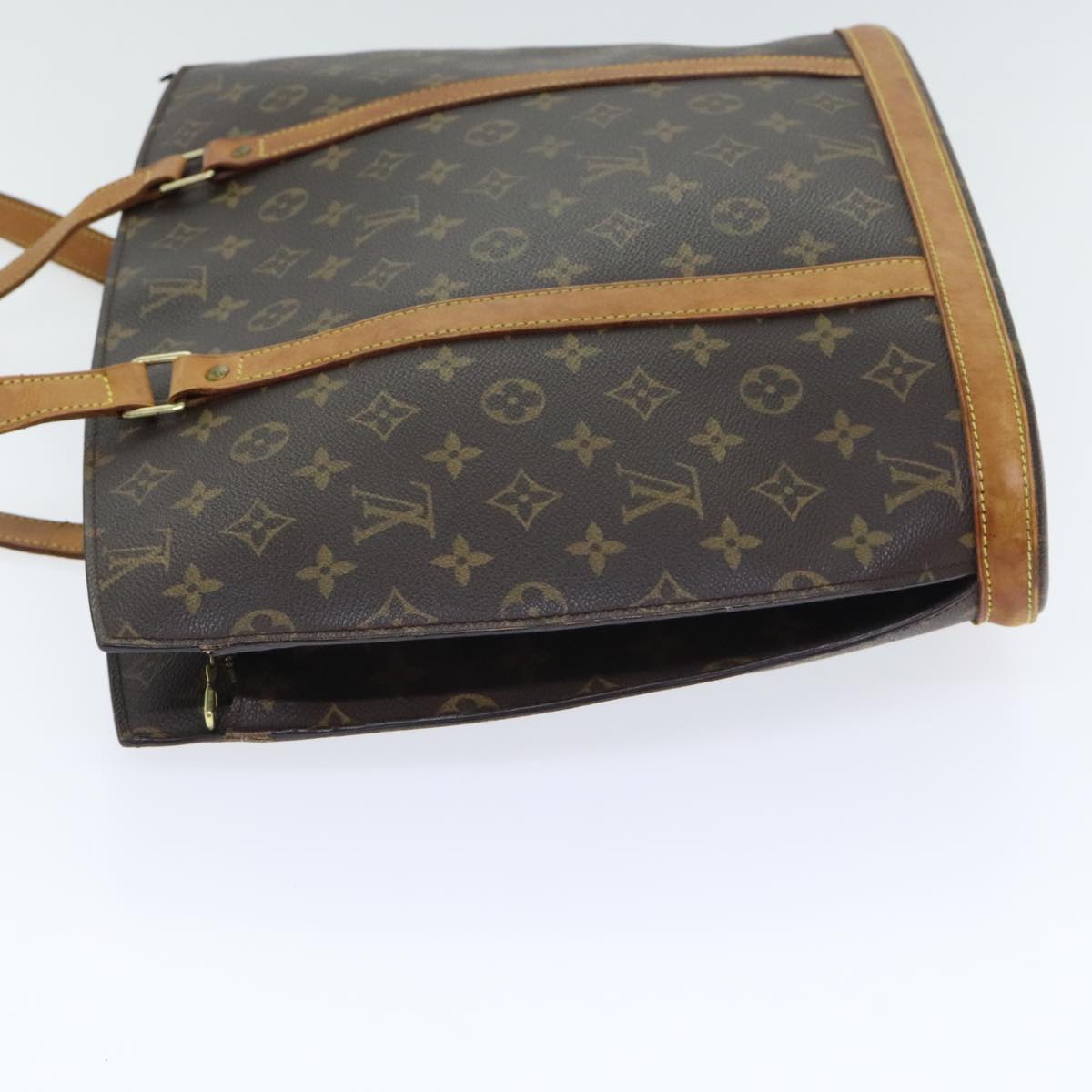 Louis Vuitton Babylone Brown Canvas Tote Bag