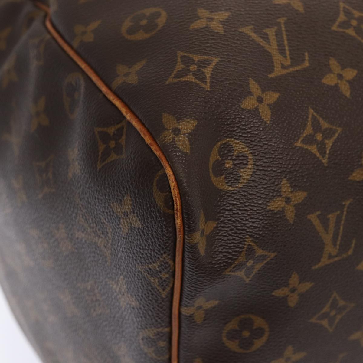 Louis Vuitton Keepall 60 Brown Canvas Travel Bag