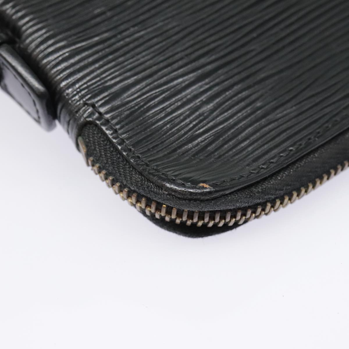 Louis Vuitton Zippy Wallet Black Leather Wallet