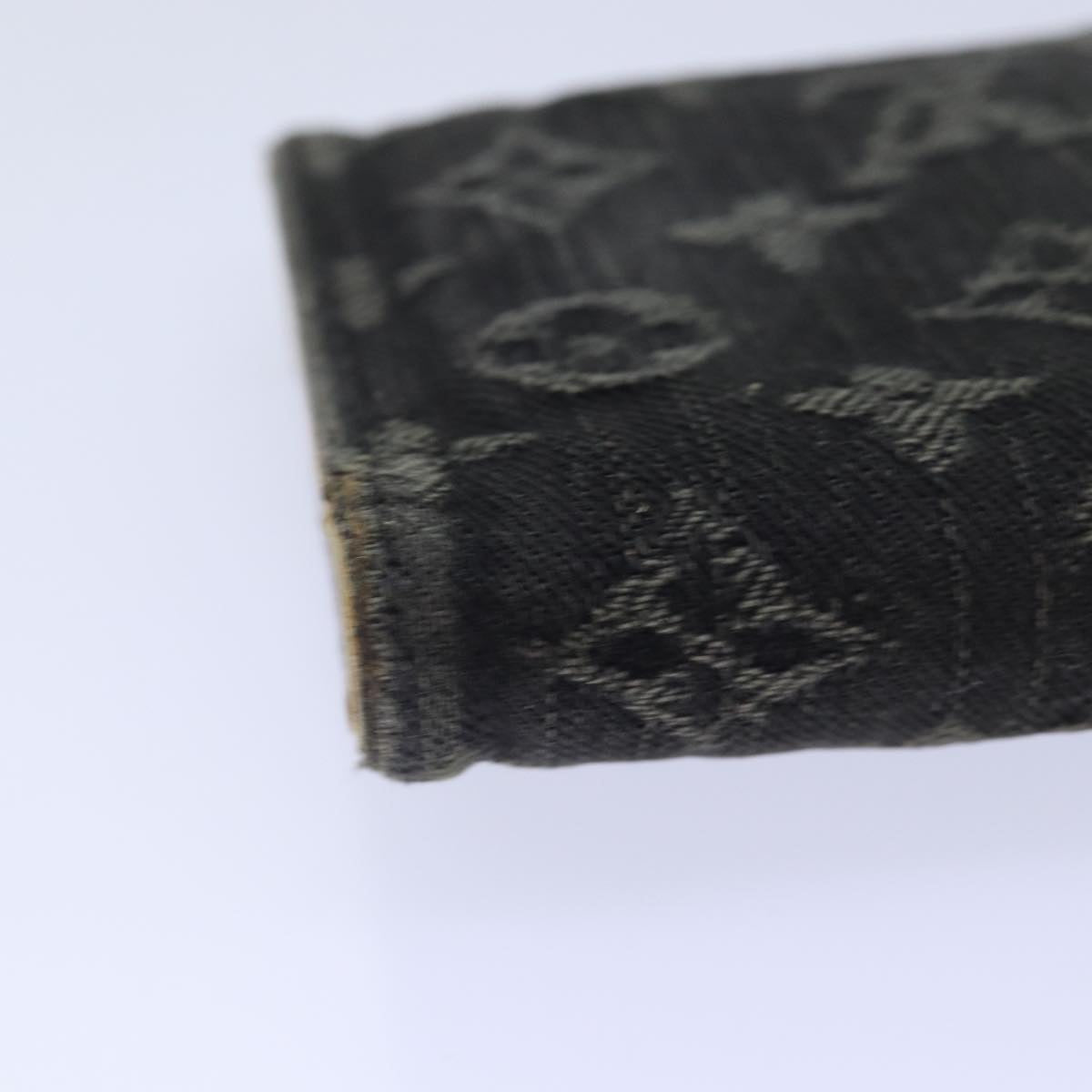 Louis Vuitton Amelia Black Denim - Jeans Wallet