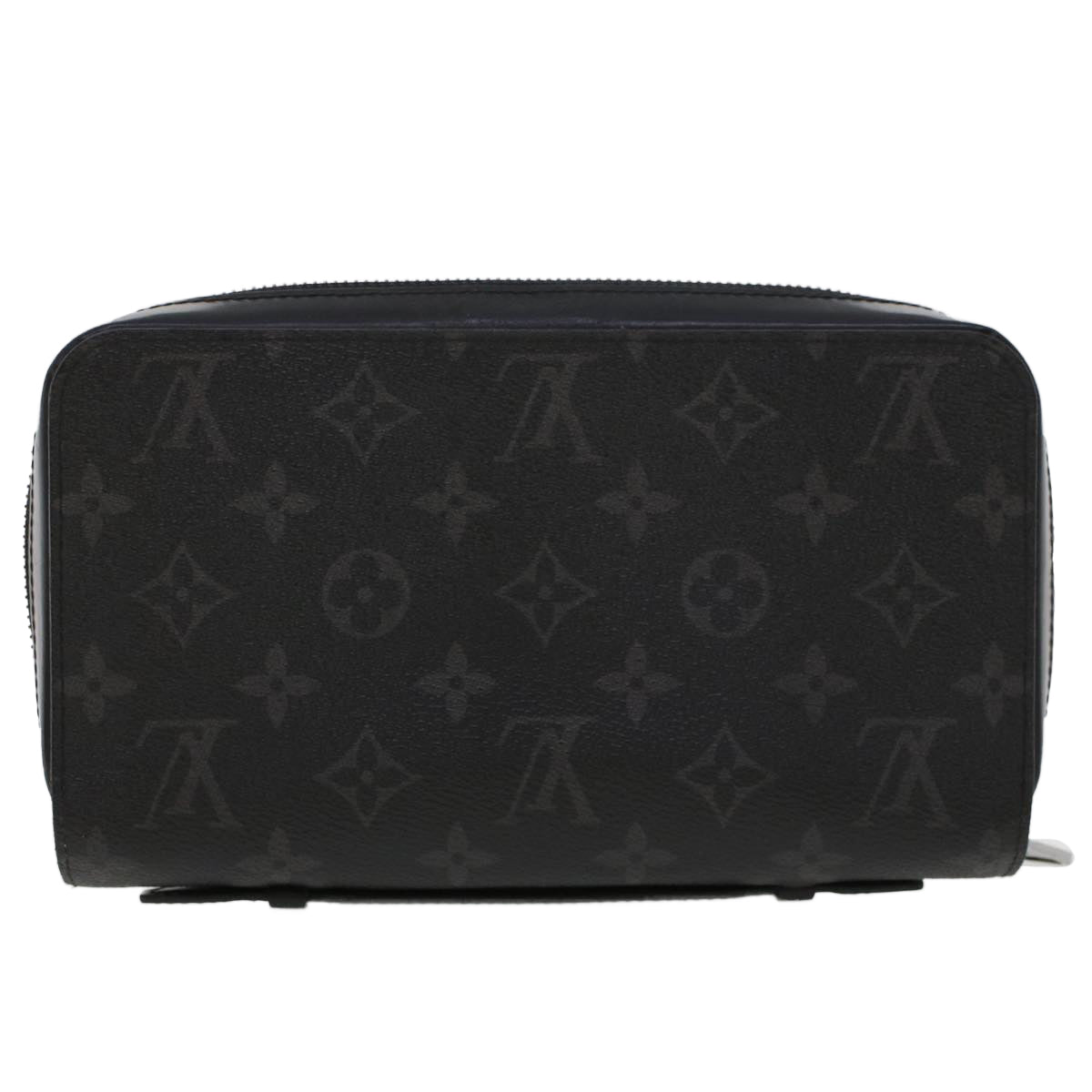 Louis Vuitton Zippy Xl Black Canvas Wallet