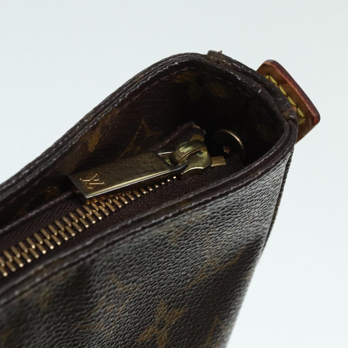 Louis Vuitton Looping Gm Brown Canvas Shoulder Bag