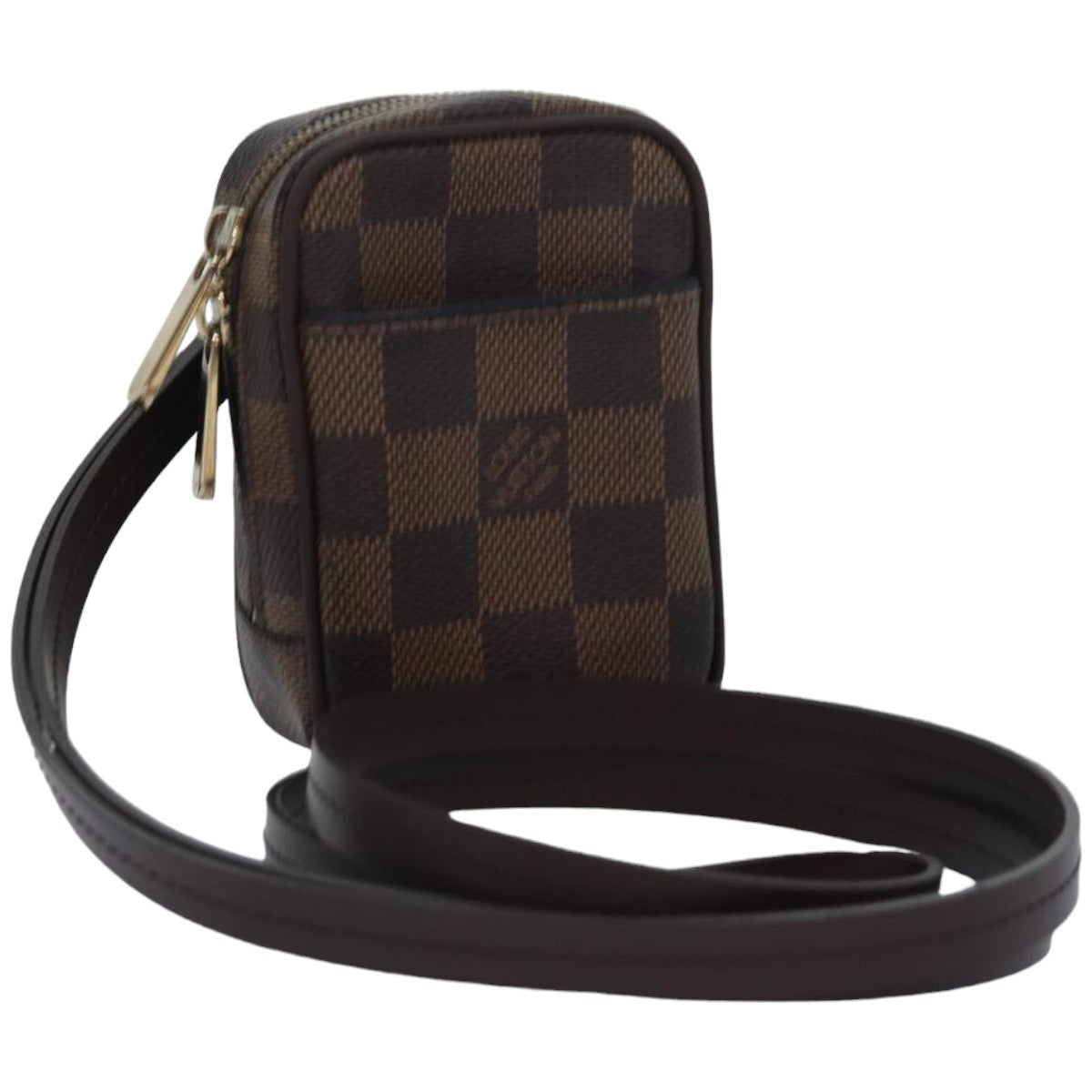 Louis Vuitton Okapi Brown Canvas Clutch Bag
