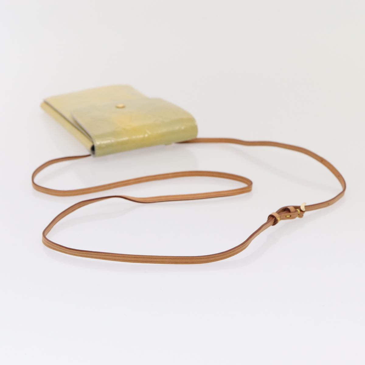 Louis Vuitton Walker Yellow Patent Leather Wallet