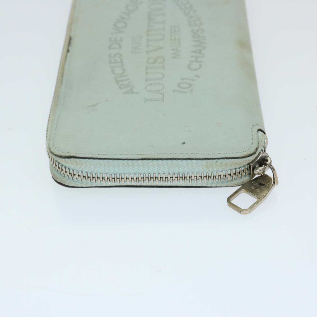Louis Vuitton Jena Blue Leather Wallet
