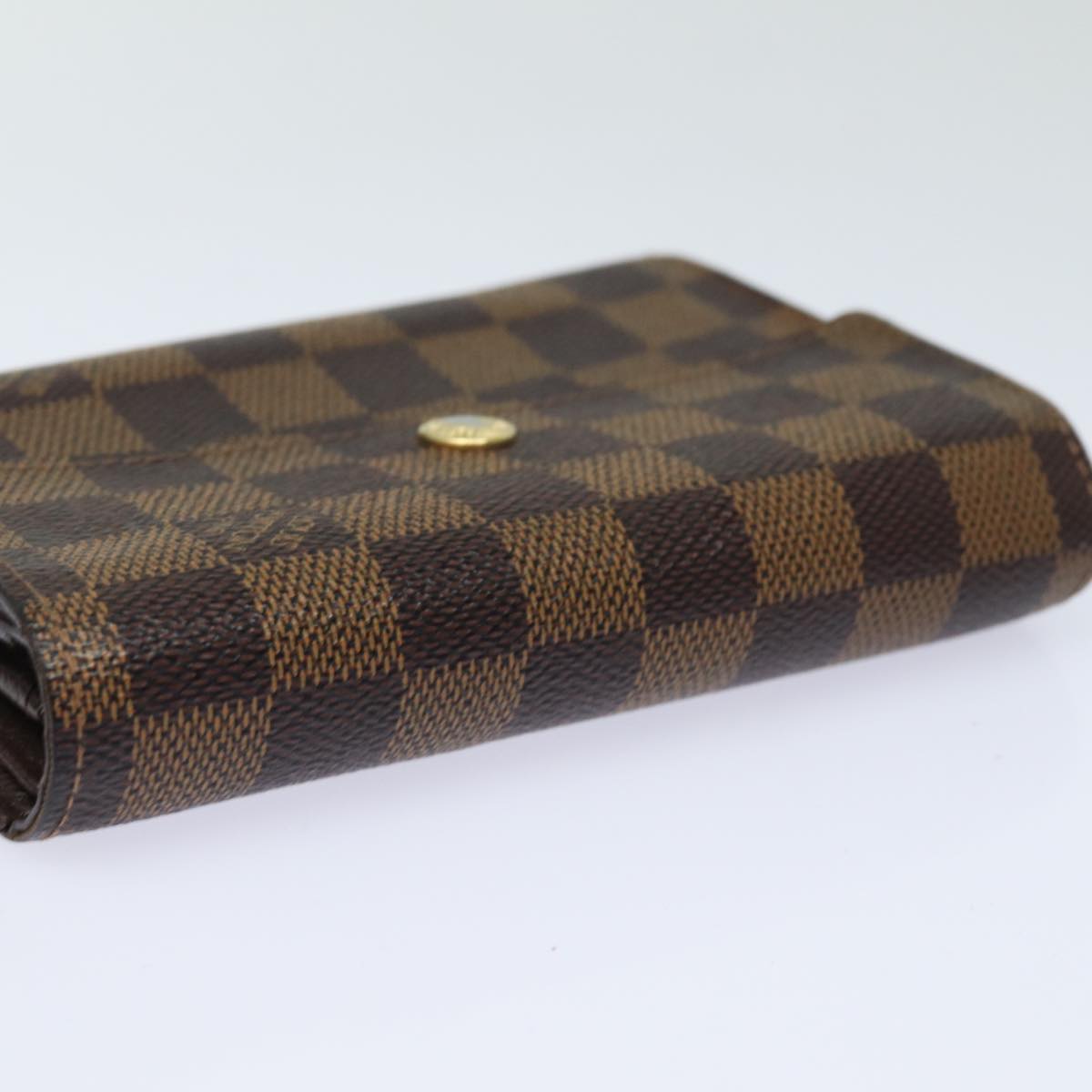 Louis Vuitton Alexandra Brown Canvas Wallet