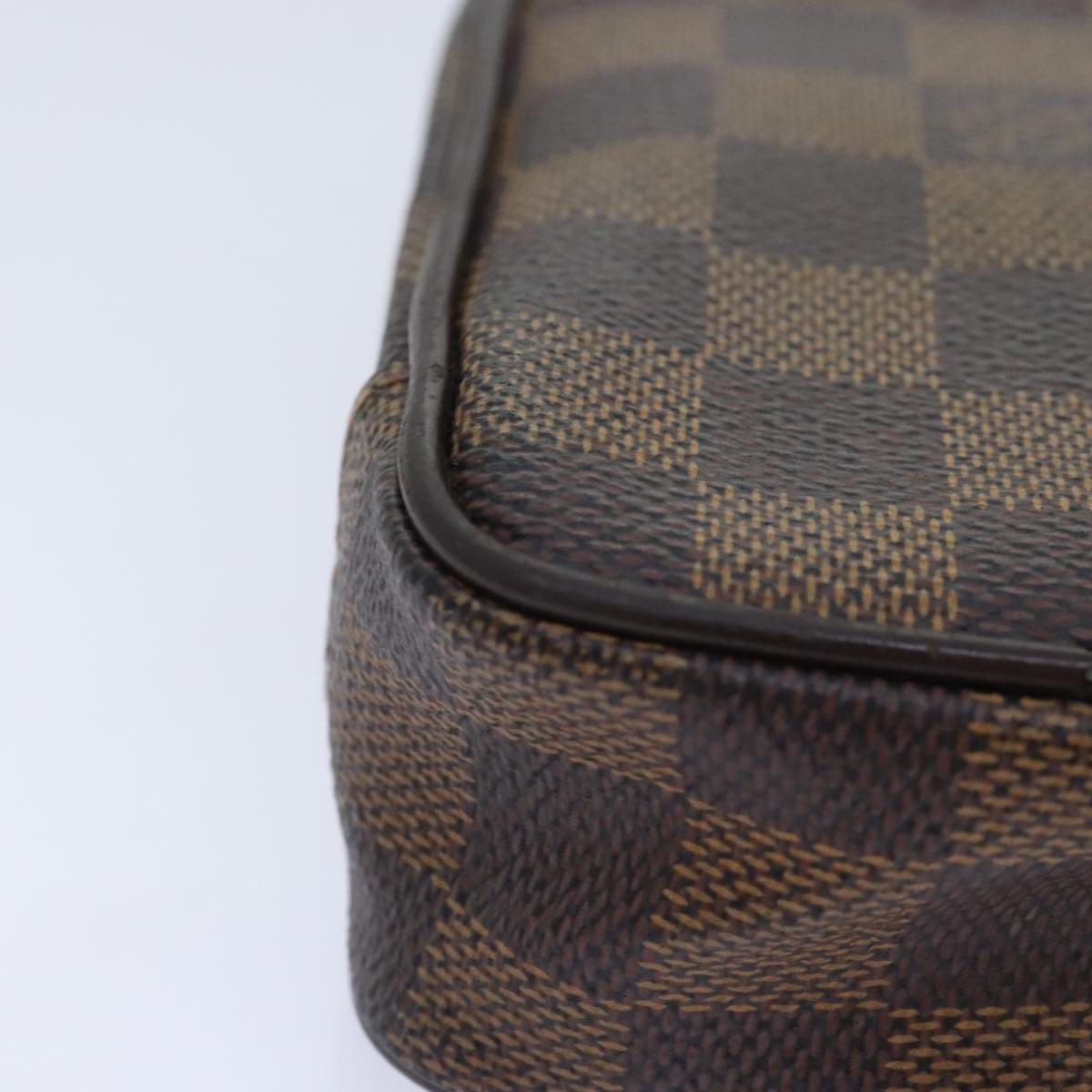 Louis Vuitton Okapi Brown Canvas Clutch Bag