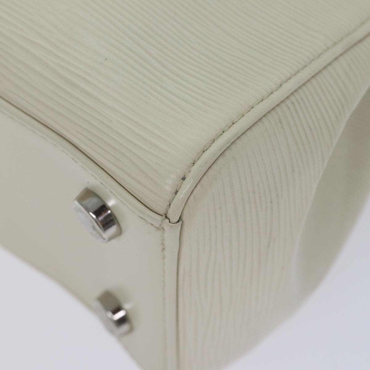 Louis Vuitton Blair White Leather Handbag