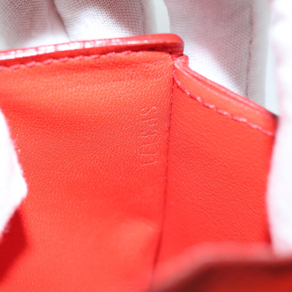 Louis Vuitton James Red Leather Wallet