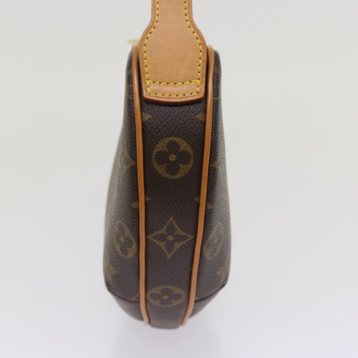 Louis Vuitton Croissant Brown Canvas Shoulder Bag