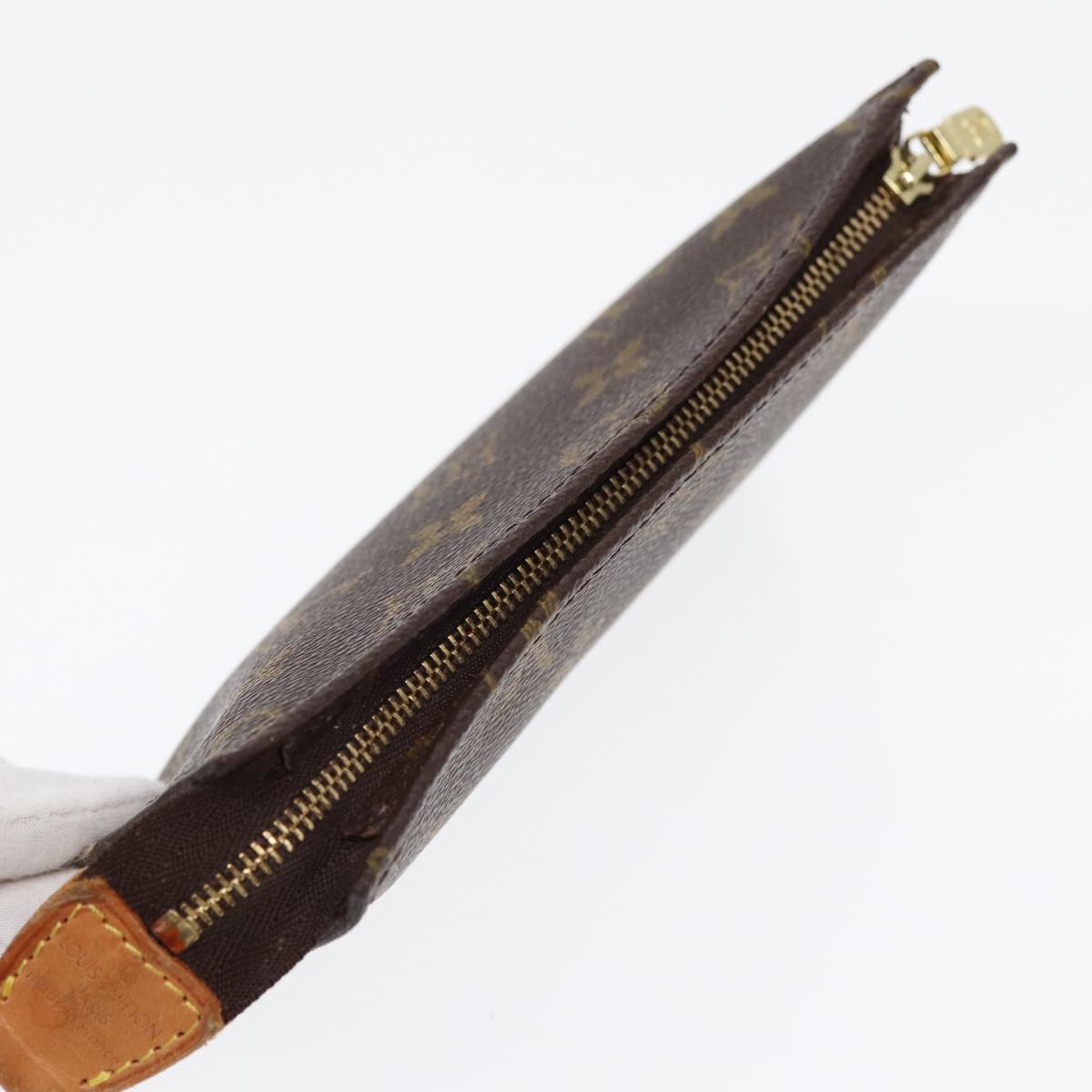 Louis Vuitton Bucket Brown Canvas Wallet