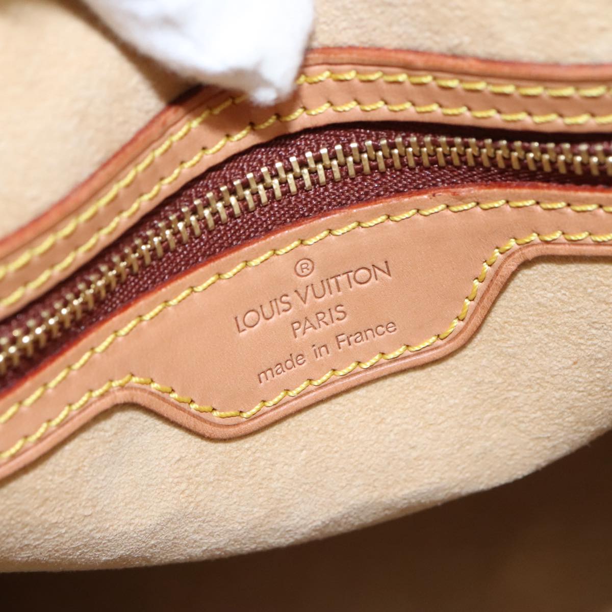 Louis Vuitton Looping Gm Brown Canvas Shoulder Bag