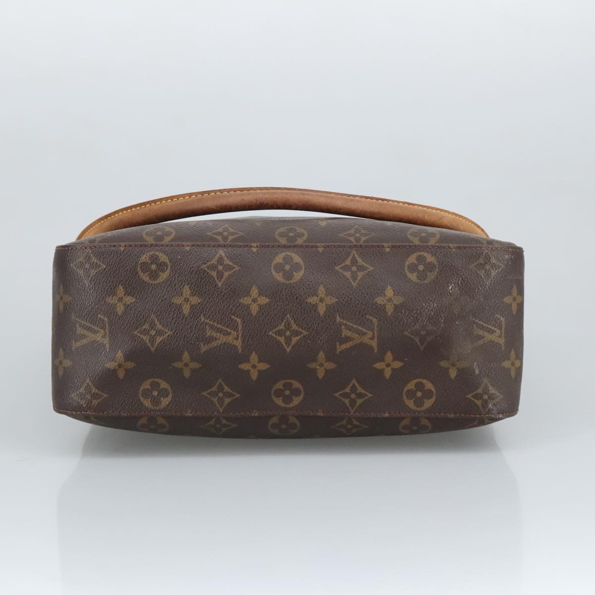 Louis Vuitton Looping Gm Brown Canvas Shoulder Bag