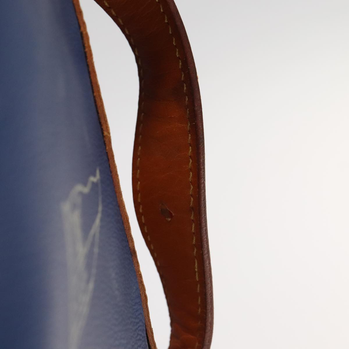 Louis Vuitton Marin Blue Canvas Shoulder Bag