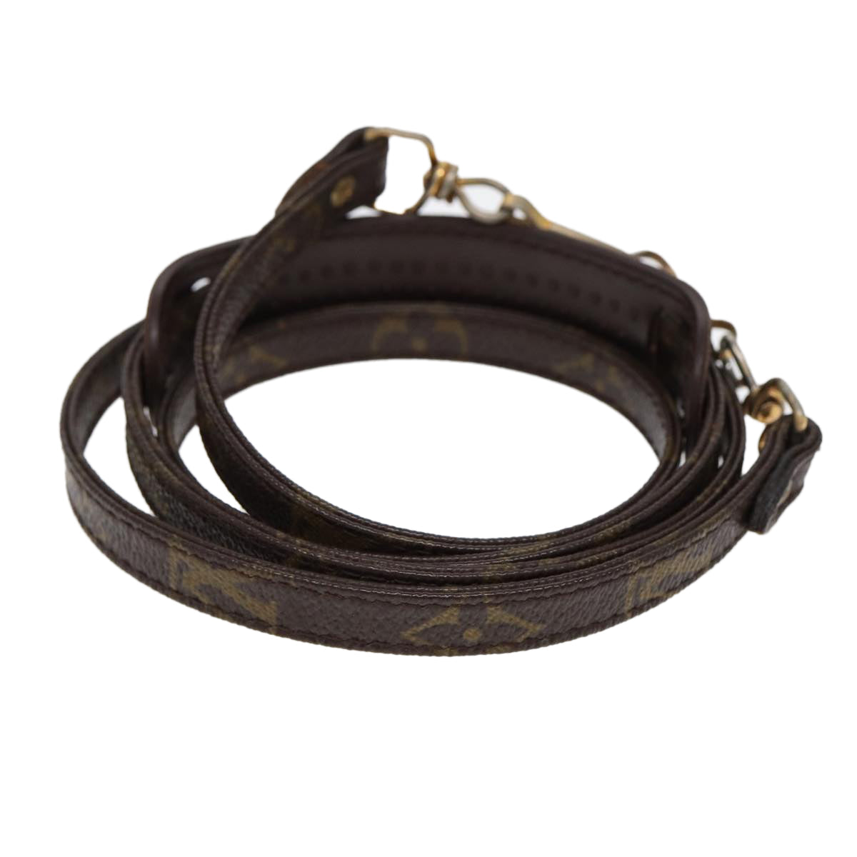 Louis Vuitton Bandoulière De Sac Brown Canvas Bag Jewelry