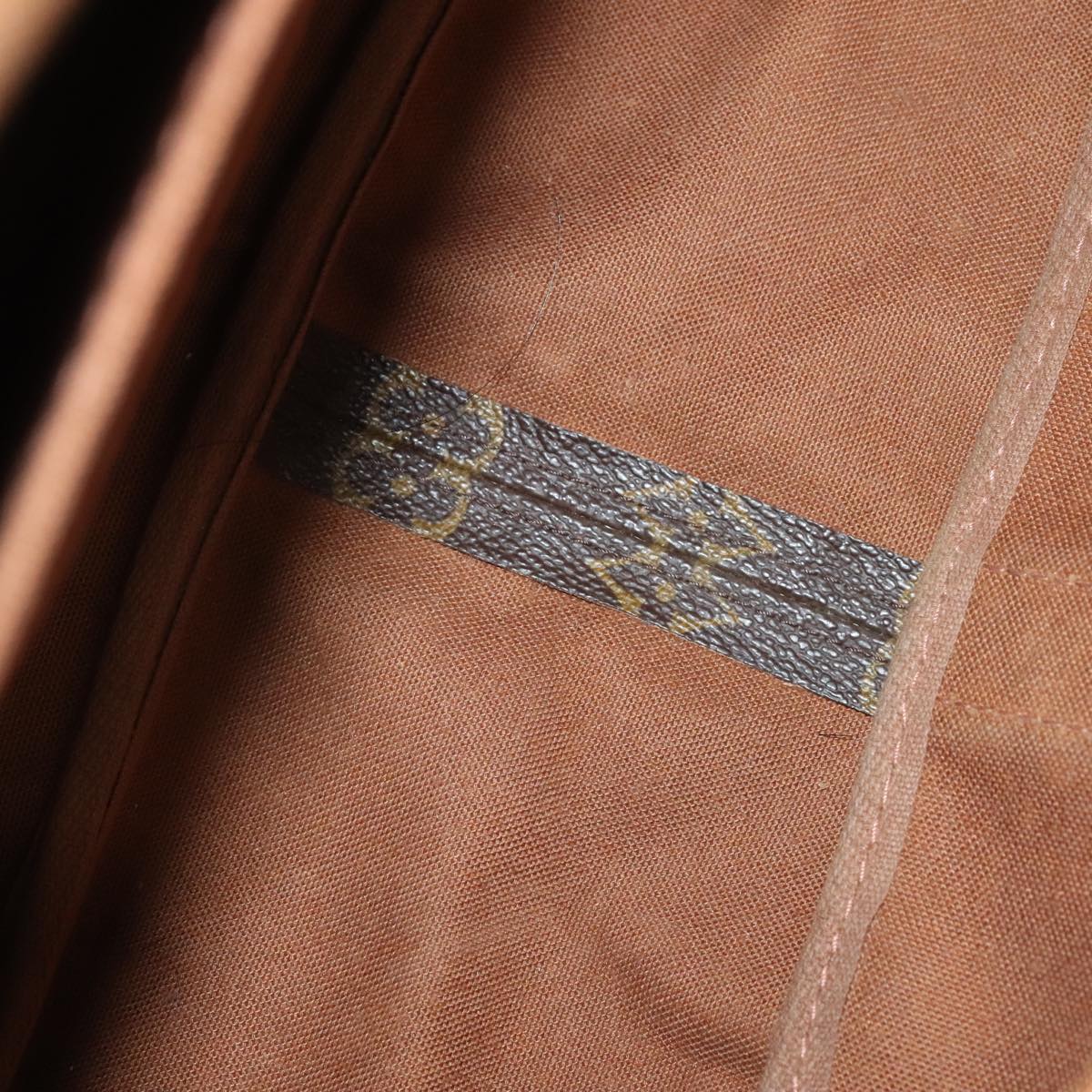 Louis Vuitton Saumur 35 Brown Canvas Shoulder Bag