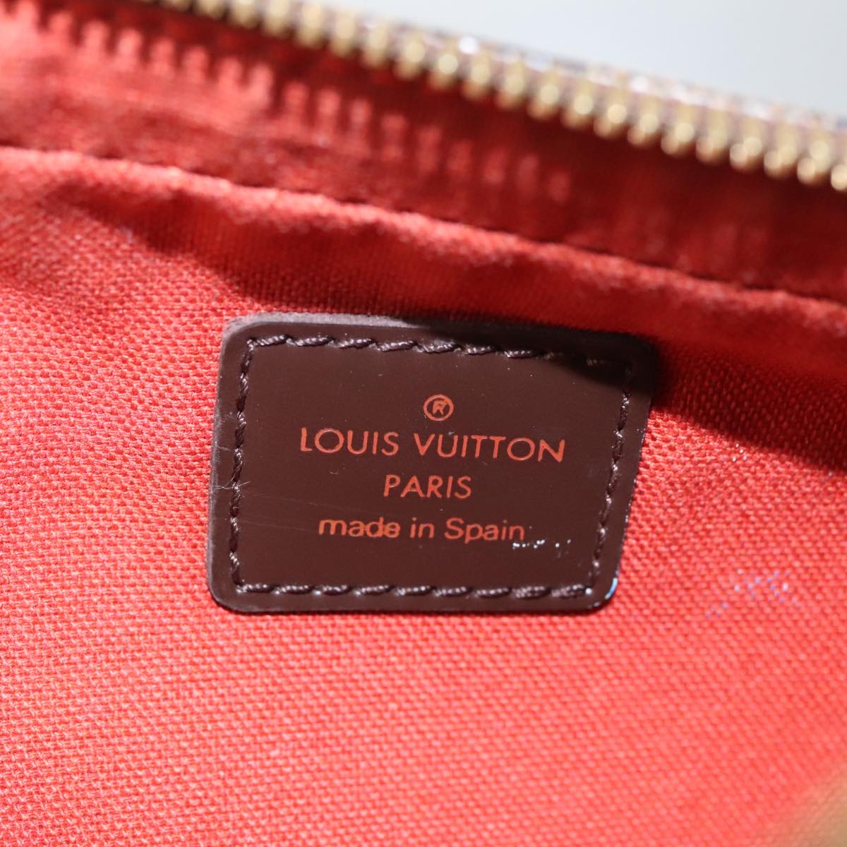 Louis Vuitton Geronimos Brown Canvas Shoulder Bag
