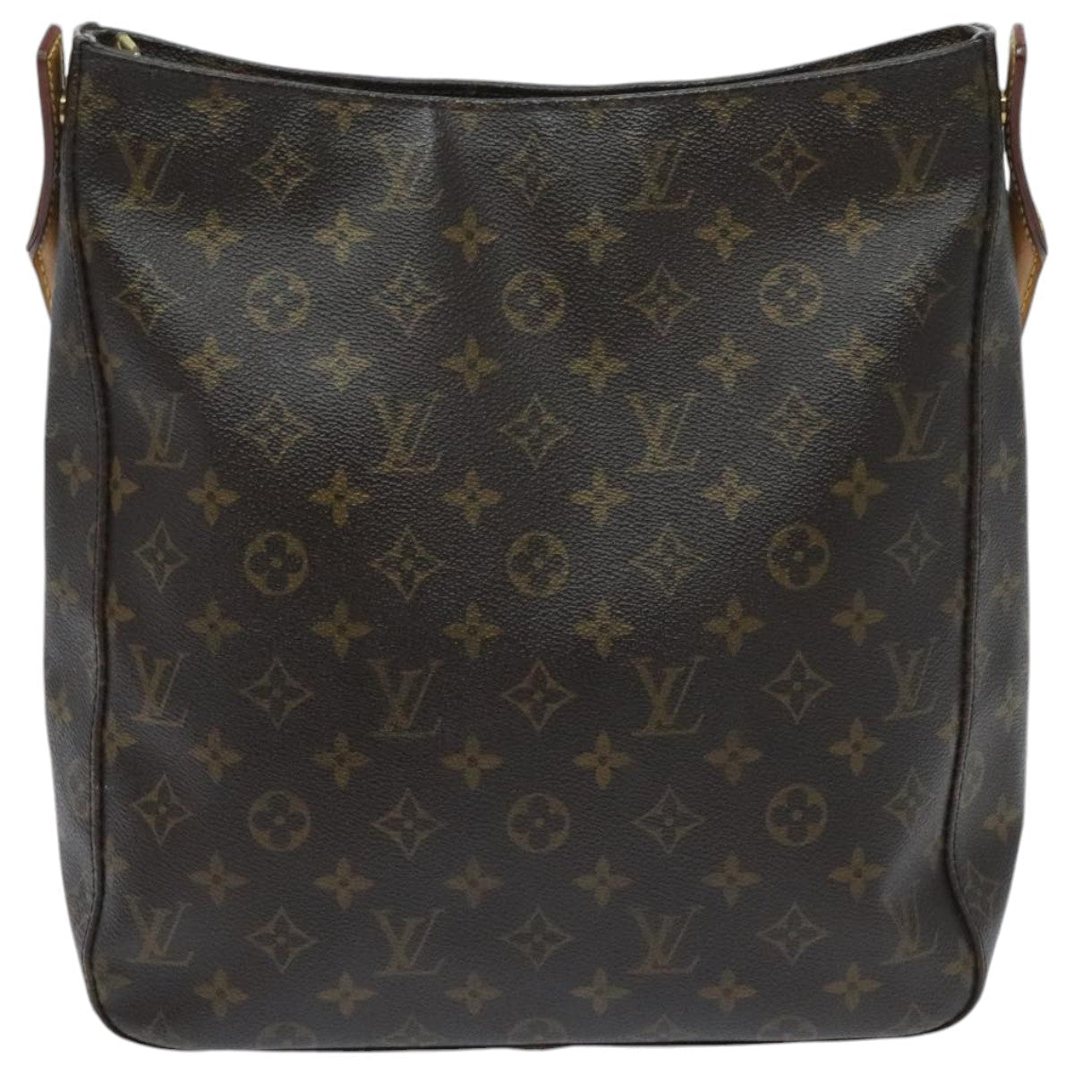 Louis Vuitton Looping Gm Brown Canvas Shoulder Bag
