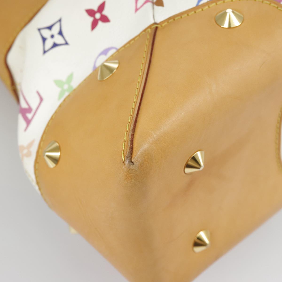 Louis Vuitton Judy White Canvas Shoulder Bag