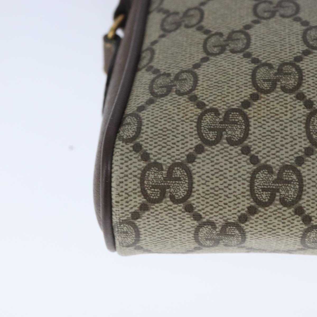 Gucci Sherry Beige Canvas Shoulder Bag