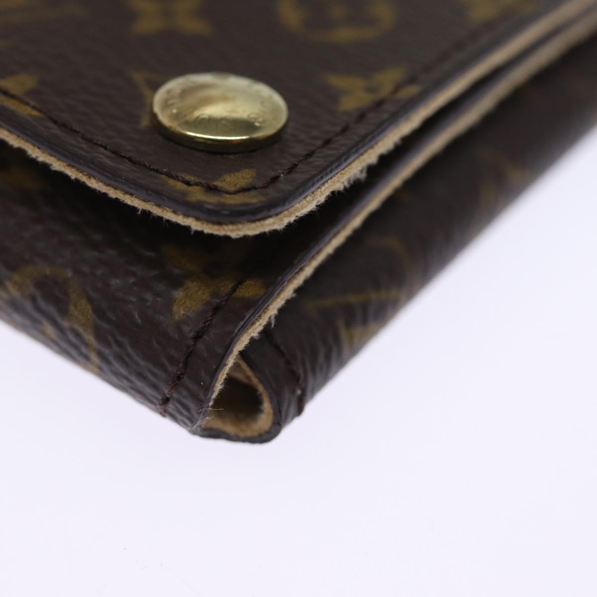 Louis Vuitton Jewelry Case Brown Canvas Jewelleryset Jewelry