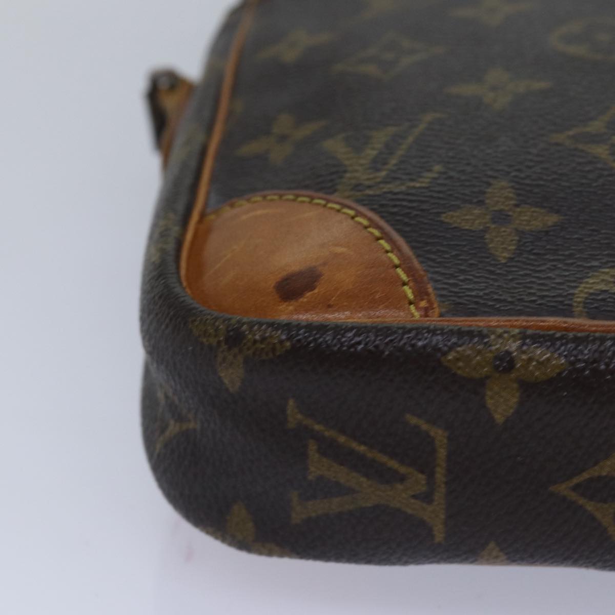 Louis Vuitton Danube Brown Canvas Shoulder Bag