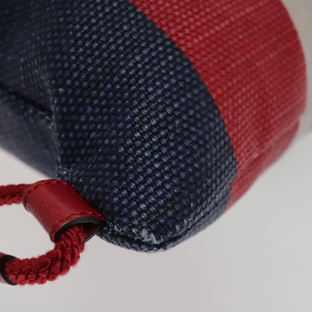 Gucci Blue Canvas Backpack Bag
