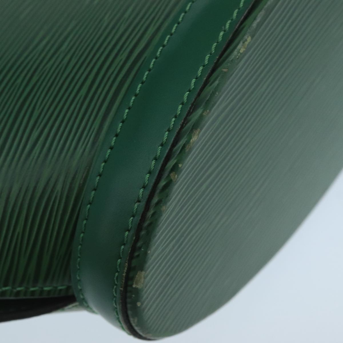 Louis Vuitton Saint Jacques Green Leather Shoulder Bag