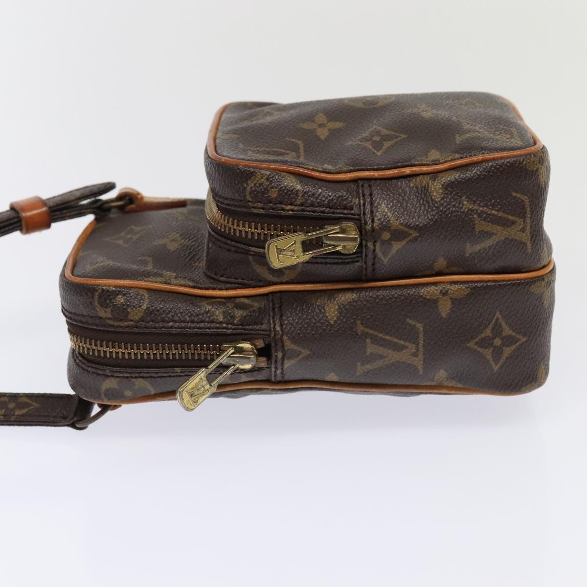 Louis Vuitton Mini Amazone Brown Canvas Shoulder Bag