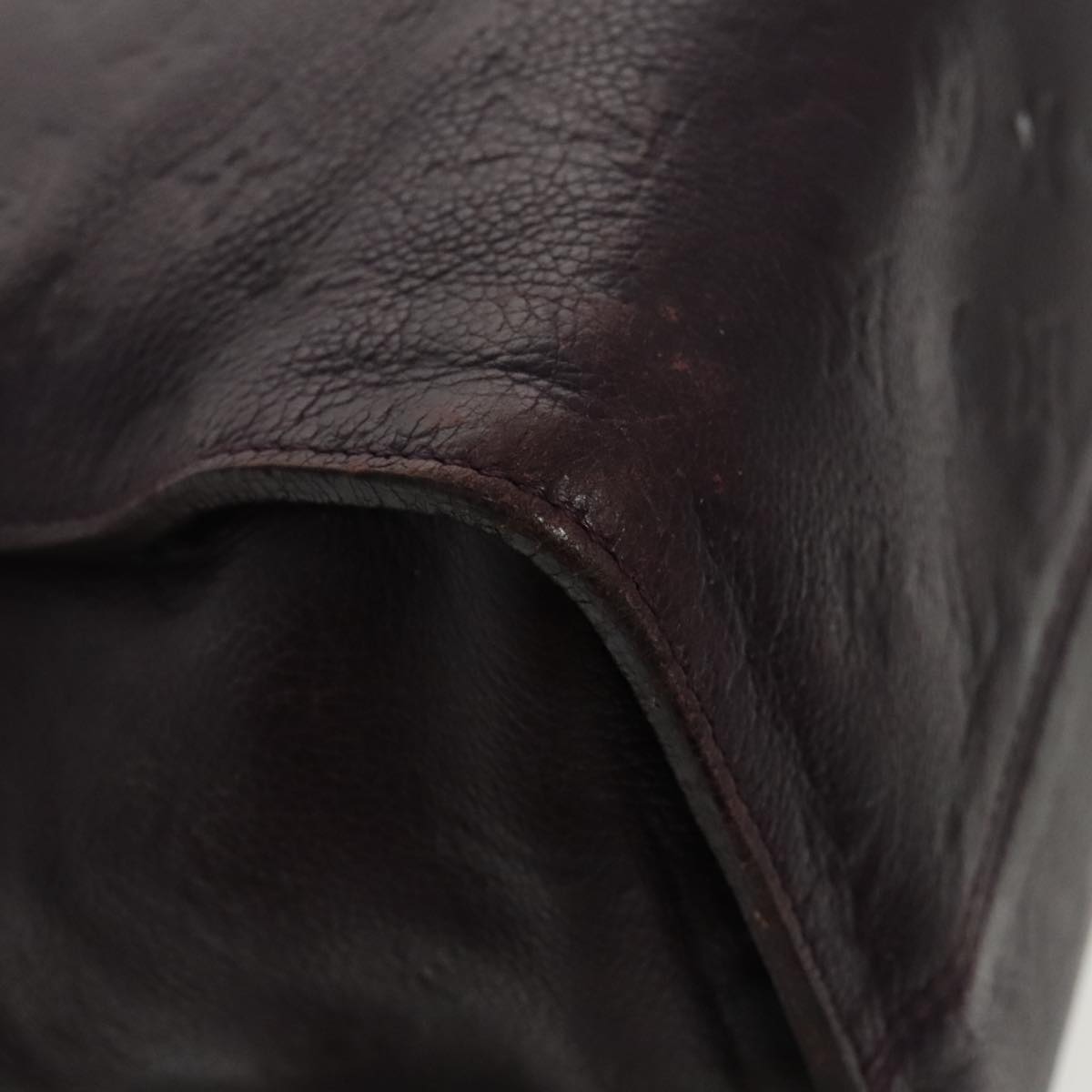 Louis Vuitton Lumineuse Purple Leather Shoulder Bag