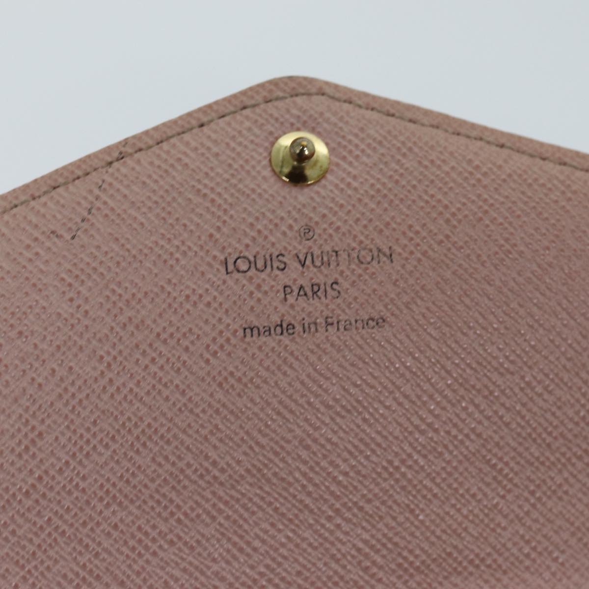 Louis Vuitton Portefeuille Sarah Brown Canvas Wallet