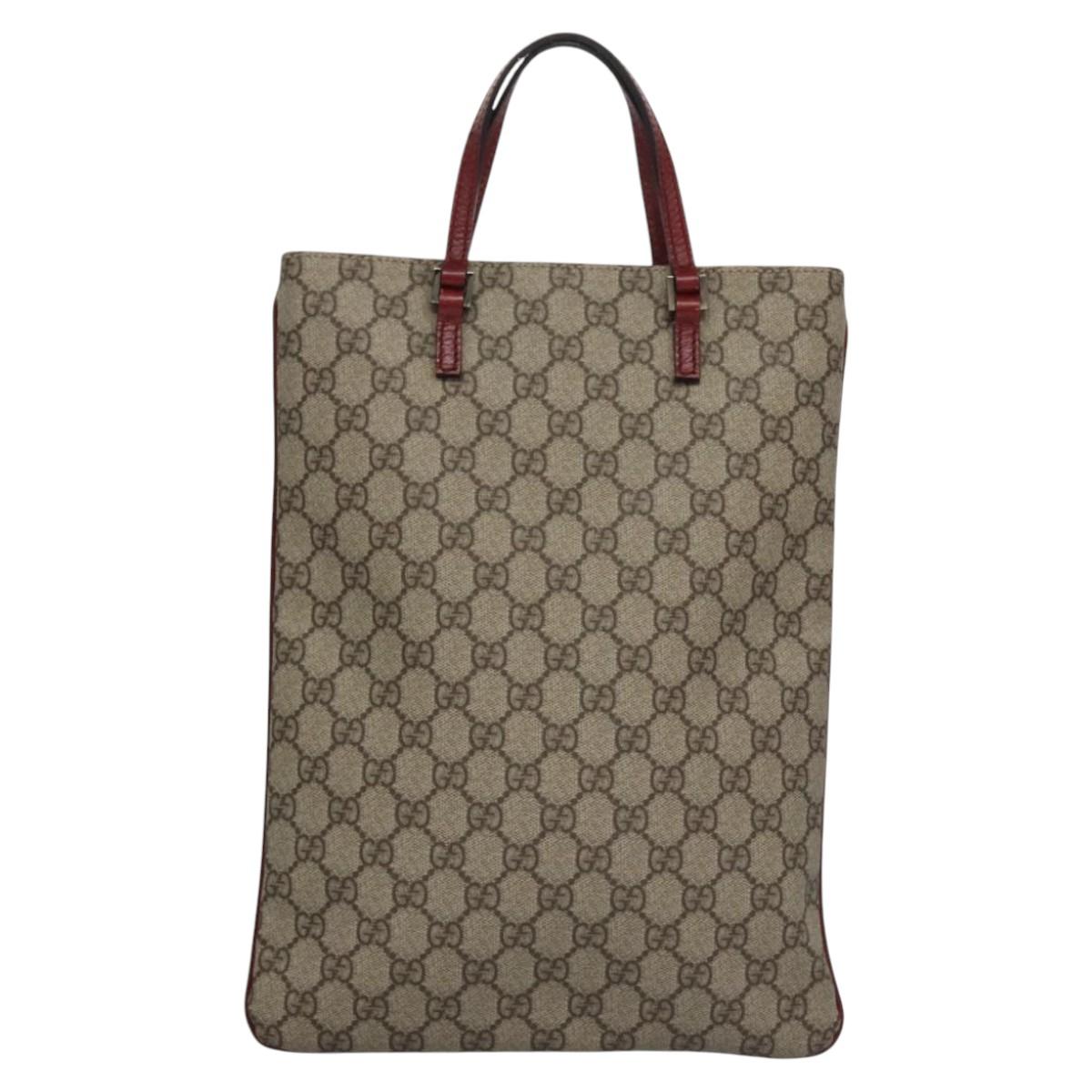 Gucci Gg Canvas Beige Canvas Tote Bag