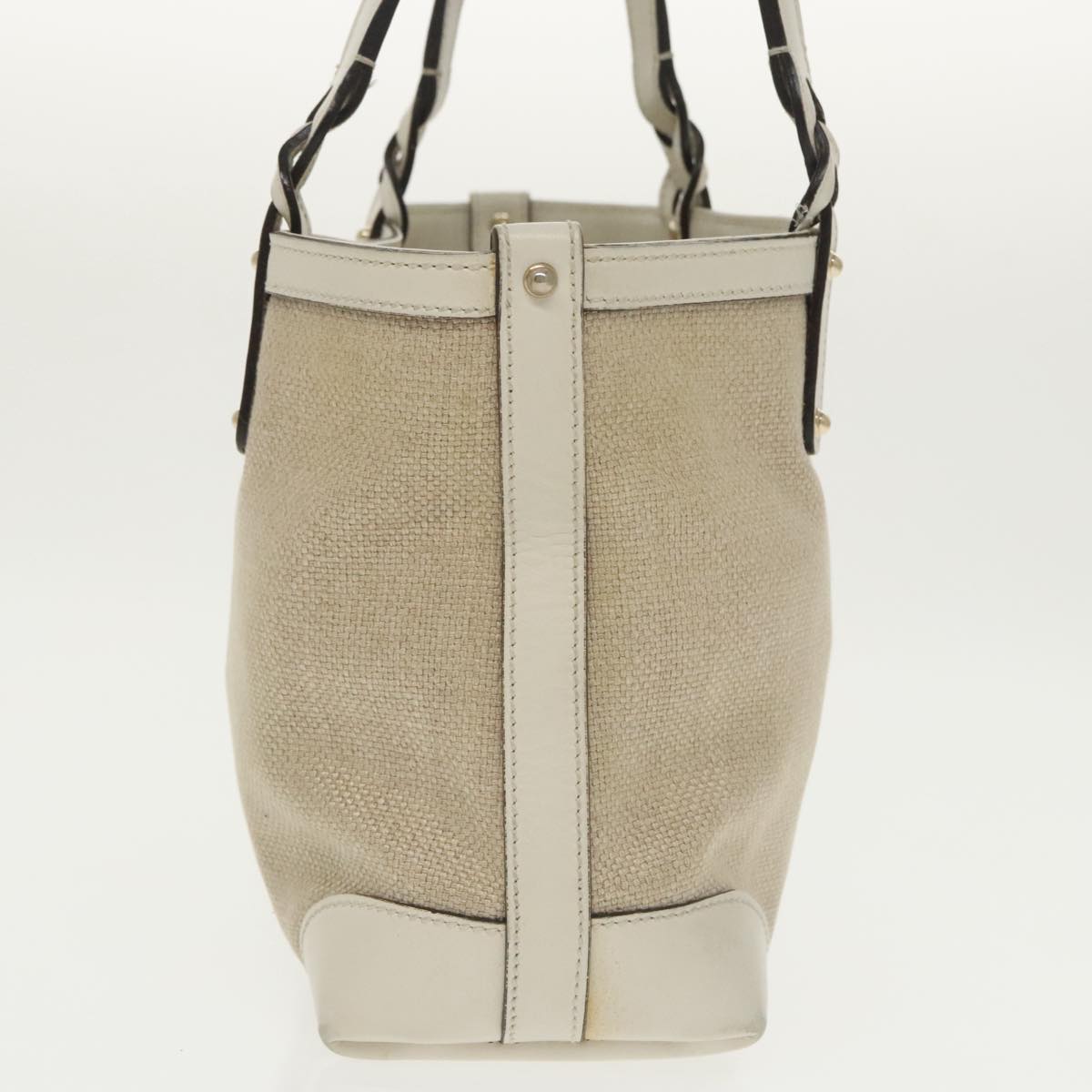 Gucci Beige Canvas Tote Bag