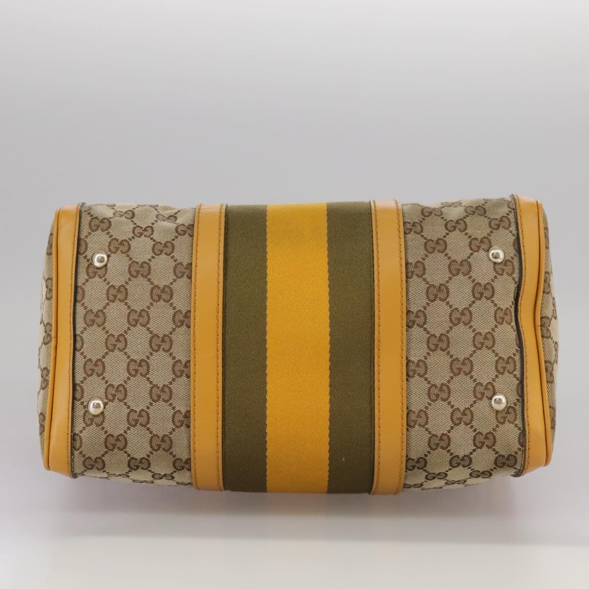 Gucci Gg Canvas Beige Canvas Handbag