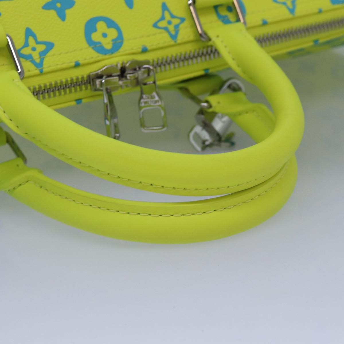 Louis Vuitton Keepall Bandouliere 50 Yellow Canvas Travel Bag