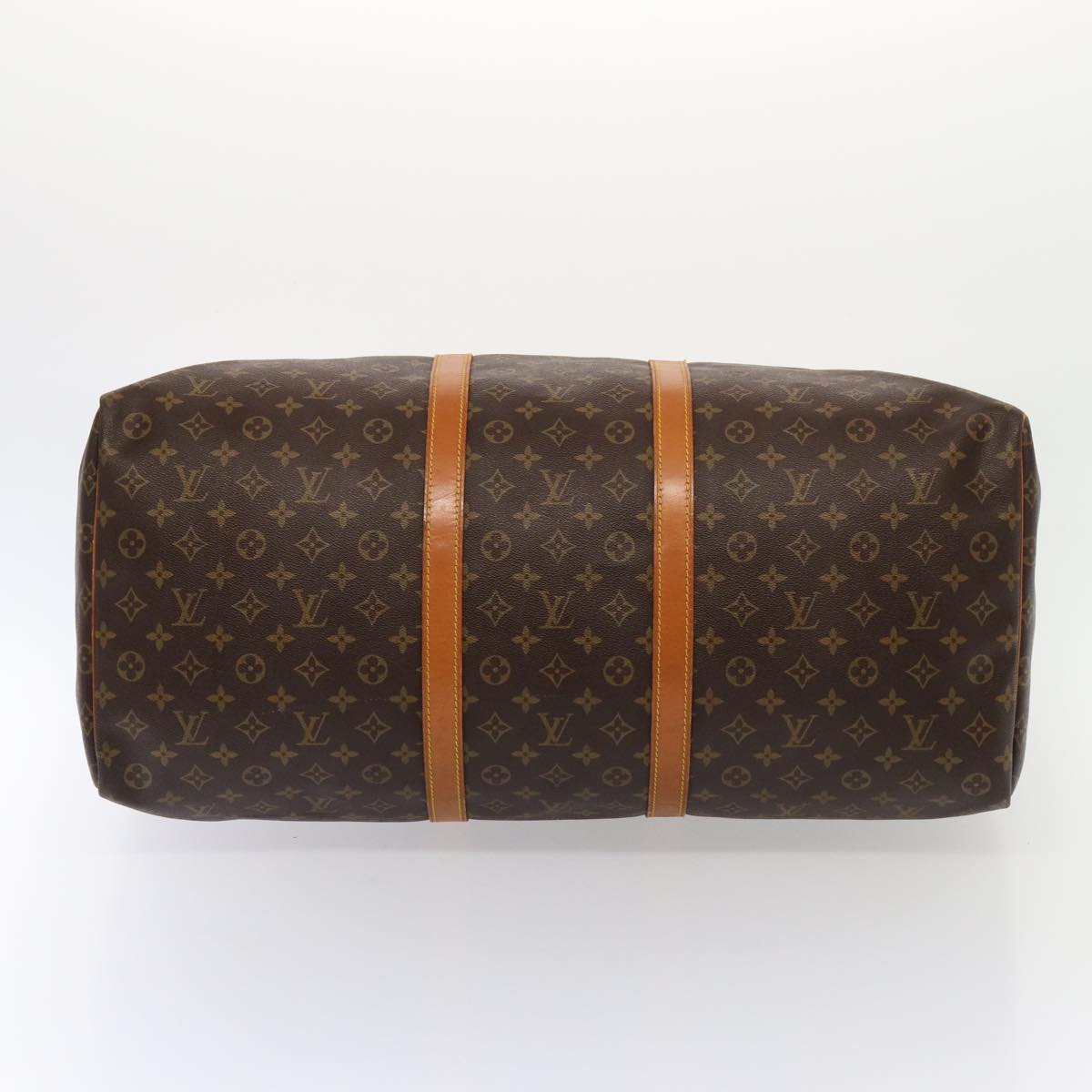 Louis Vuitton Keepall 60 Brown Canvas Travel Bag