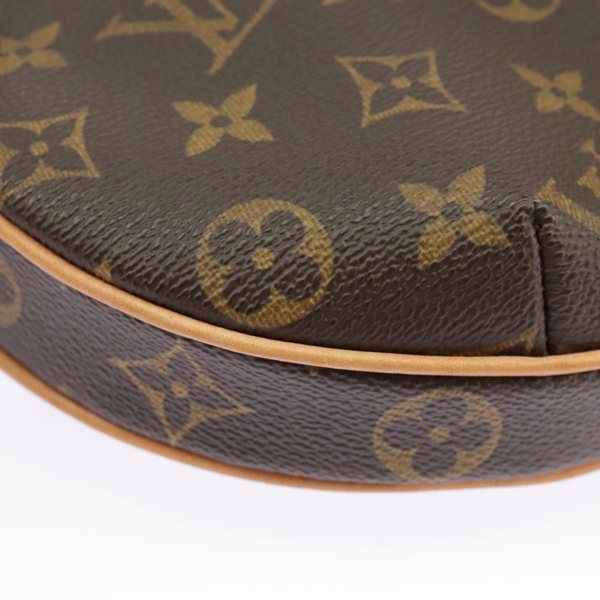 Louis Vuitton Croissant Brown Canvas Shoulder Bag
