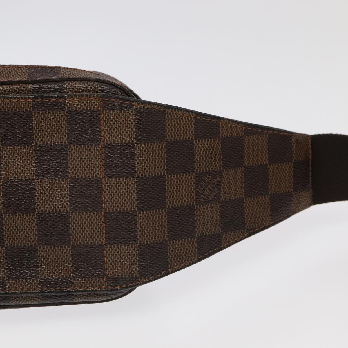 Louis Vuitton Geronimos Brown Canvas Shoulder Bag