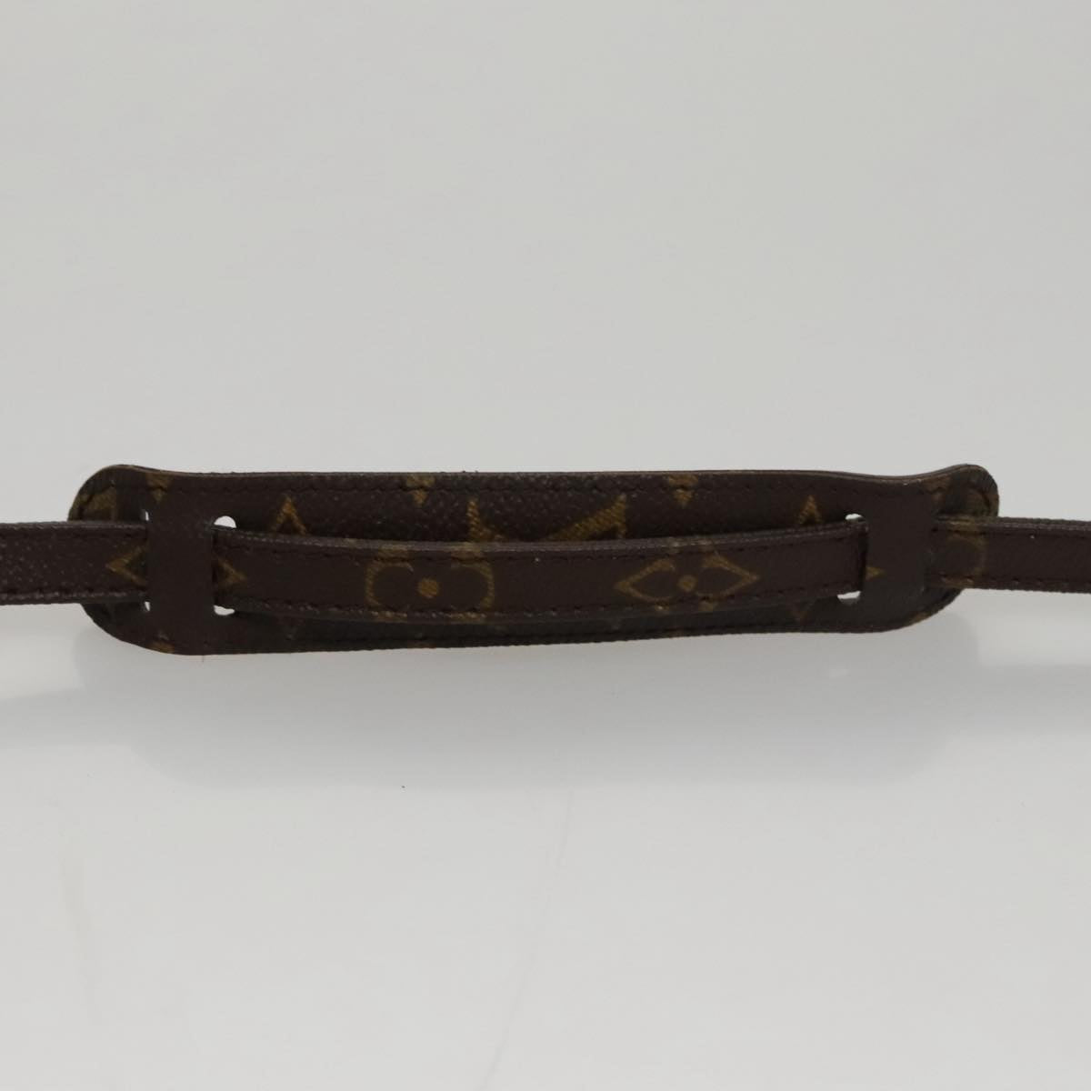 Louis Vuitton Shoulder Strap Brown Canvas Bag Jewelry