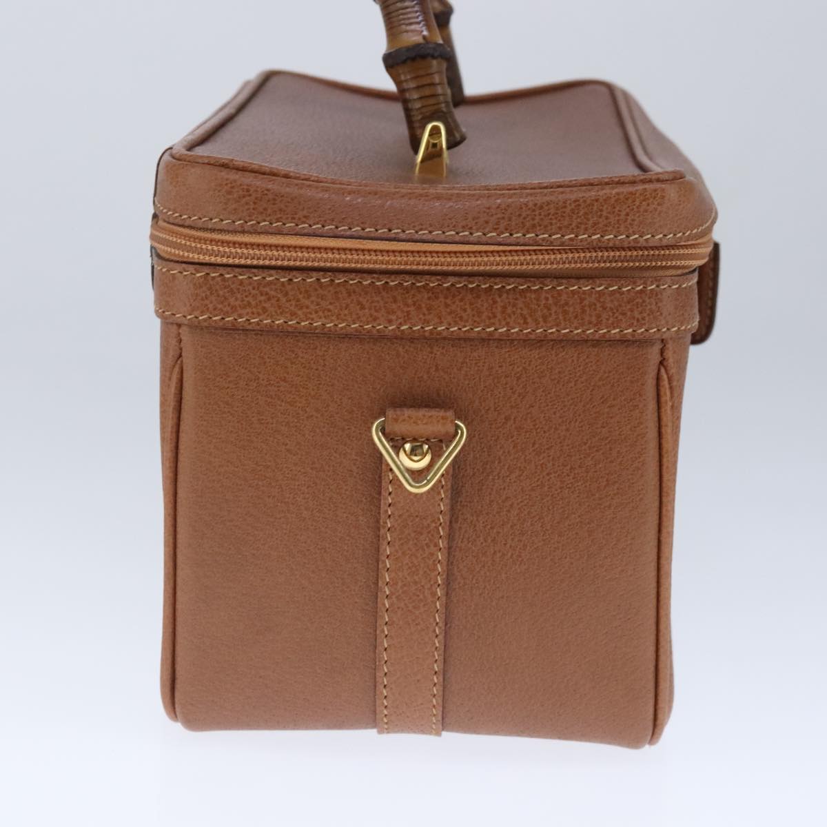 Gucci Bamboo Brown Leather Handbag